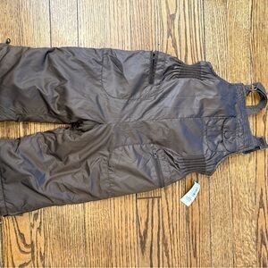 Old Navy Tan Snow Bib Overalls